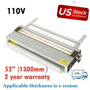 QOMOLANGMA 110V 52&#034;(1300mm) Upgraded Acrylic Lightbox Plastic PVC Heater Bender