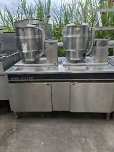 GROEN GOLDLINE COMMERCIAL DOUBLE KETTLE MODEL TDB/7-20 PICKUP MIAMI FL