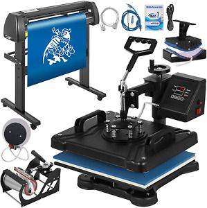 Mophorn Heat Press Machine 12x15 inch 5in1 T-Shirt Heat Press and Vinyl Cutter 2