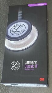 Genuine 3M 5622 Littmann Classic III Stethoscope 27&#034; Navy Blue Tubing