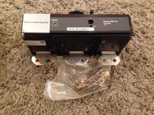 New cutler hammer trip unit 800 amp 600v 3 pole mes3800ls rating plug rms 310 for sale
