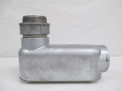 Appleton e30640 3in w/cover conduit outlet body fitting d202318 for sale