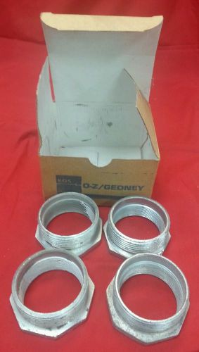 Oz gedney rb-336 reducing bushing 2 1/2&#034; x 2&#034; box of 4 pieces, rigid conduit for sale