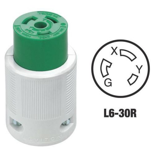 Leviton 021-70630LC 30A Locking Cord Connector-30A LOCKG CORD CONNECTOR