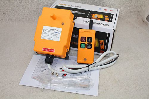 Industry 4 channels 380v hoist crane radio remote control system hs-4 for sale