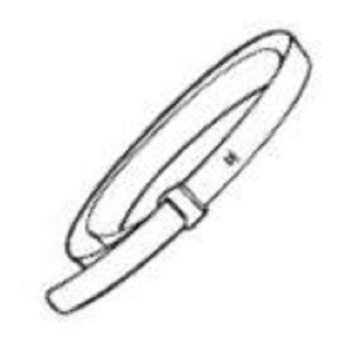 GLENAIR 600-057 MICRO CLAMPING BAND, PACKAGE OF 12