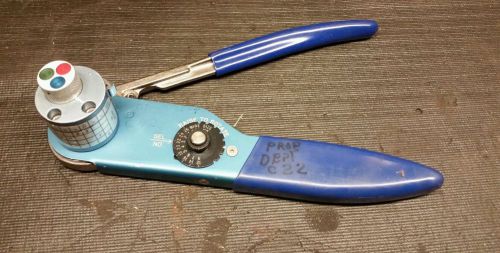 Daniels DMC M22520/1-01 AF8 Crimping Tool With TH1A/M22520/1-02 Turret