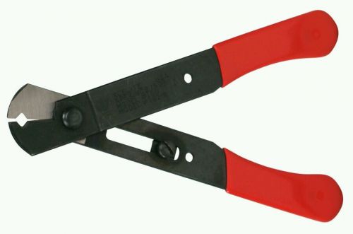 Xcelite 100xv wire stripper and cutter with red plastic-coated cushion grip for sale