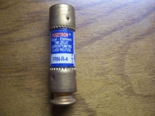 LOT of 10  Bussmann Fusetron FRN-R-4 Amp Fuse RK5 250V NEW