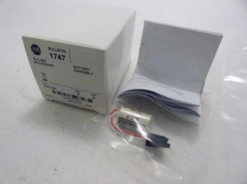 92717 New In Box, Allen-Bradley 1747-BA Battery Assembly,, Lithium