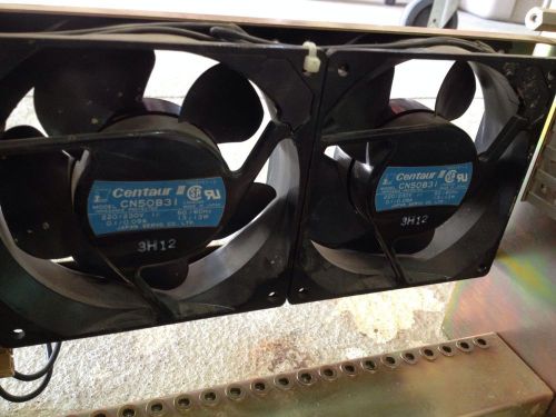 (2) Centaur III Fan Model CN50B31 220/230V 50/60Hz 0.1/0.09A 13/13W