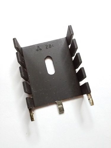 WAKEFIELD #286-CBT HEATSINK PASSIVE, TO-220,THRU-HOLE COPPER, BLACK 27 available