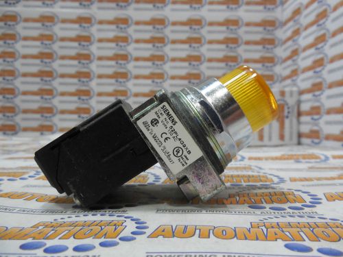 SIEMENS, 52PL4G9XB, PILOT LIGHT TRANSFORMER TYPE 120-130 VOLTS, AC, AMBER , LED