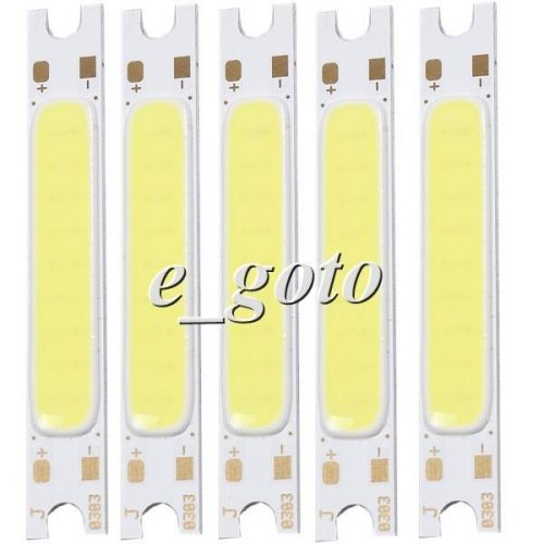 5pcs 3w white cob high power led stripe led light emitting diode new for sale