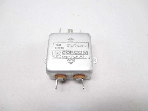 NEW CORCOM EMI 115/250V-AC 10A AMP LINE FILTER D476290