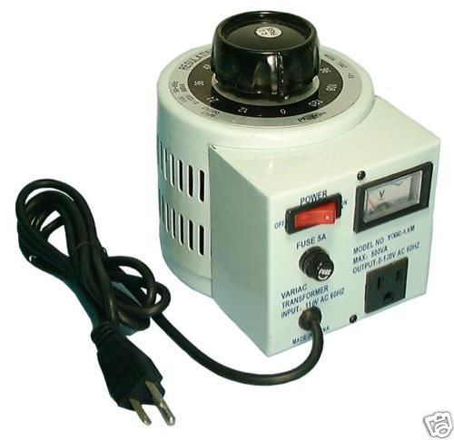 ED5021-84PH Variable AC Transformer 500VA variac 0-130v