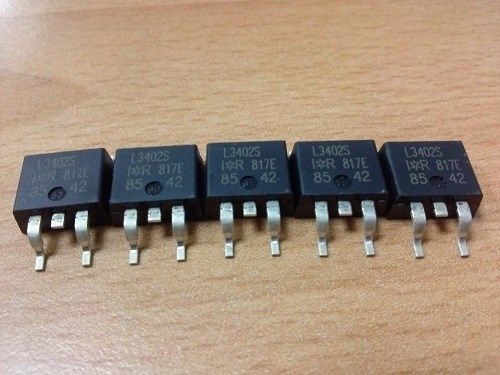 IRL3402S IR MOSFET N-CH 20V 85A D2PAK Q&#039;TY:5PCS/LOT