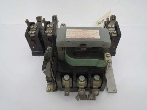 GENERAL ELECTRIC GE CR106AP3 115V-AC 50HP 100A AMP SIZE 3 AC CONTACTOR B426076