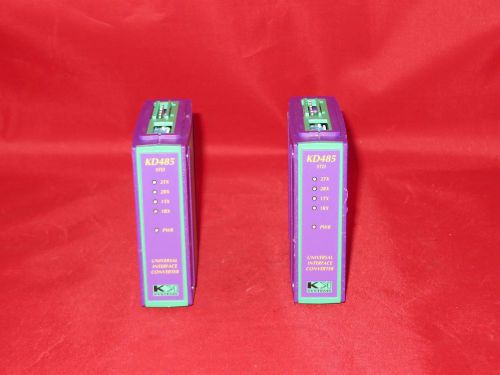 KK Systems KD485 Interface Converter (lot of 2)