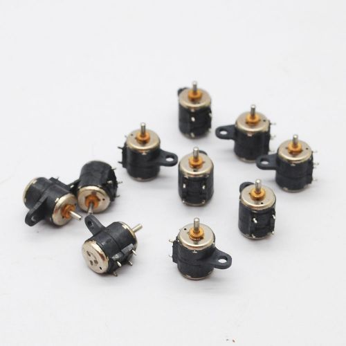 10PCS 3V-5V DC 4 Wire 2 Phase Mimi stepper motor micro stepper motor For camera