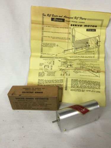 Servo motor Babcock-Bonner -Infinite Position/Rev  Remote Control Boats Planes