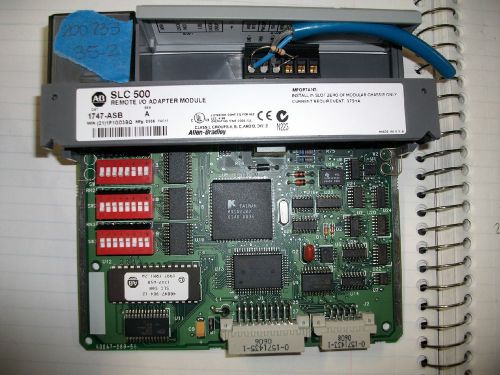 Allen Bradley SLC 500 1747-ASB REMOTE I/O ADAPTER MODULE