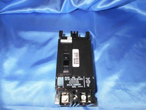 Westinghouse eb2040 circuit breaker 40 amp 2 pole 240 v 125/250 vdc, new surplus for sale