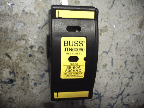 BUSS JTN60060 TYPE J FINGERSAFE FUSE BLOCK LIT QUANTITY!!!