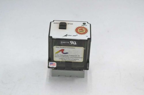 ACTION PAK 4380-2000 POWER MODULE 5W WATTS 60HZ RELAY 120V-AC 10V-DC B353067