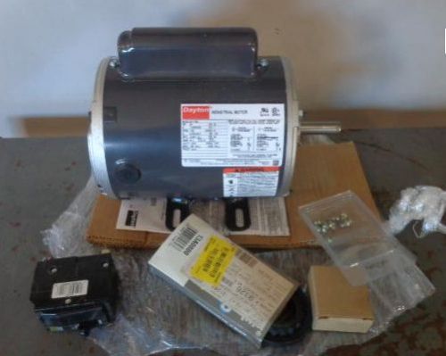 Dayton industrial motor 5k117bd 3/4hp 1725rpm for sale