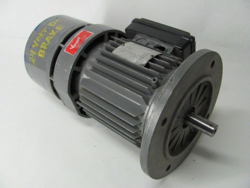 MGM Motori BA 80B4 .75 kw 1410 rpm DC Brake 24 Volt Electric Motor NOS Varvel