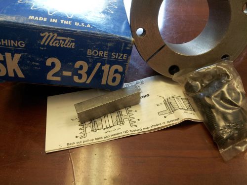 MARTIN QD BUSHING SK 2-3/16 NIB FREE priority shipping = )