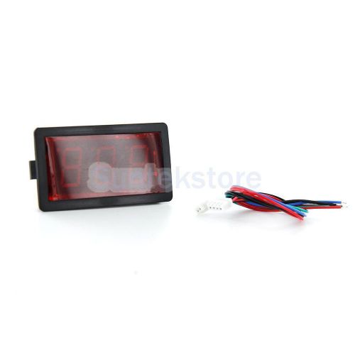 Dc5v~28v 0.8&#034; digit red led counter panel meter 0~999  up and down totalizer for sale