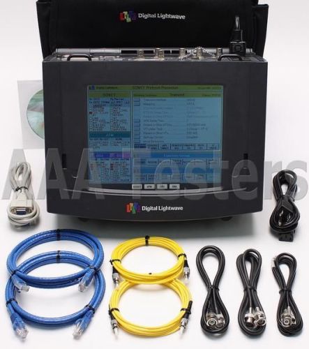 Digital lightwave nic asa-312 sonet test set asa-pkg-oc12ca for sale