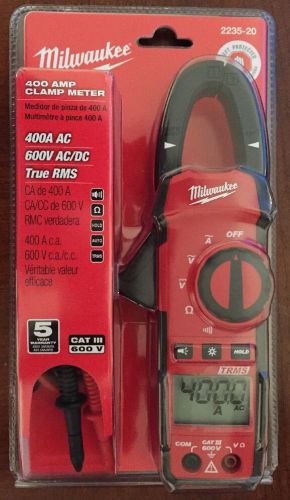 NEW Milwaukee 2235-20 400/600 Amp Clamp Meter Volt Meter SEALED