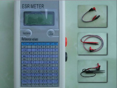 Digital autoranging in circuit esr capacitor /low ohm meter up to 0.01r - 30r for sale