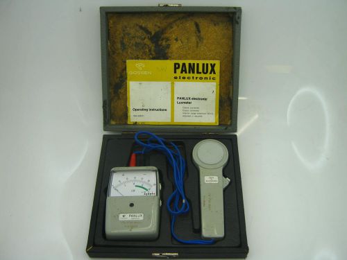 GOSSEN PANLUX ELECTRONIC LUXMETER LIGHTMETER