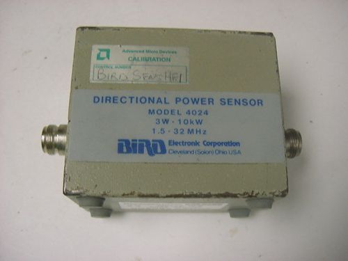 Bird Electronics 4024 Directional Power Sensor, 3 - 10,000 watts, 1.8 - 32 Mhz