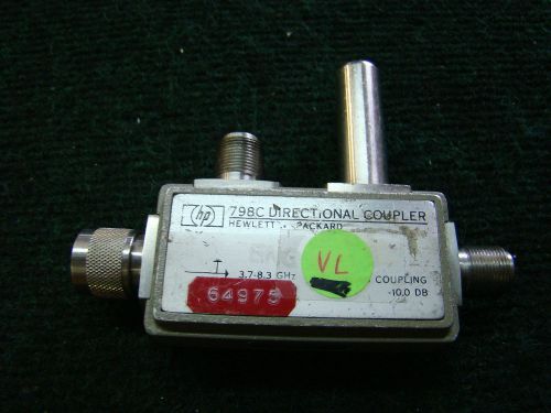 HP Agilent 798C 10dB Directional Coupler 3.7 - 8.3GHz