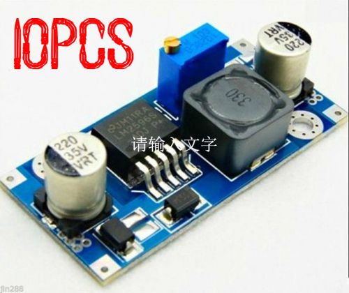 10PCS DC-DC Buck Converter Step Down Module LM2596 Power Supply Output 1.23V-30V