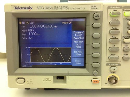 Tektronix AFG3251 Arbitrary/Function Generator 240 MHz