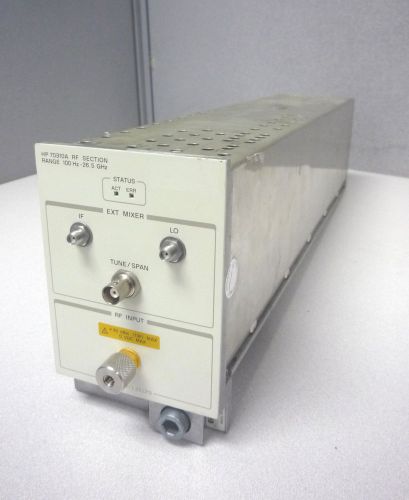 Hewlett Packard HP Agilent 70910A RF Section Module 100Hz-26.5GHz 70000A System