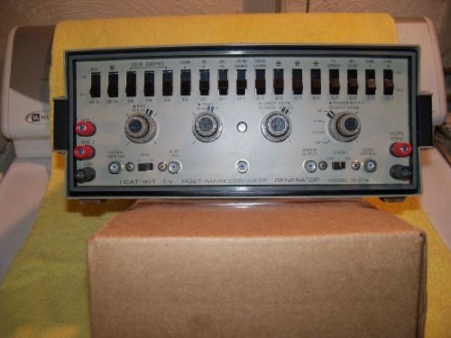 heathkit tv post-marker/ sweep generator #1g-570A