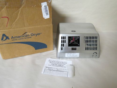 American dryer gx3-c stainless steel automatic hand dryer 208-240 volt 1500 watt for sale