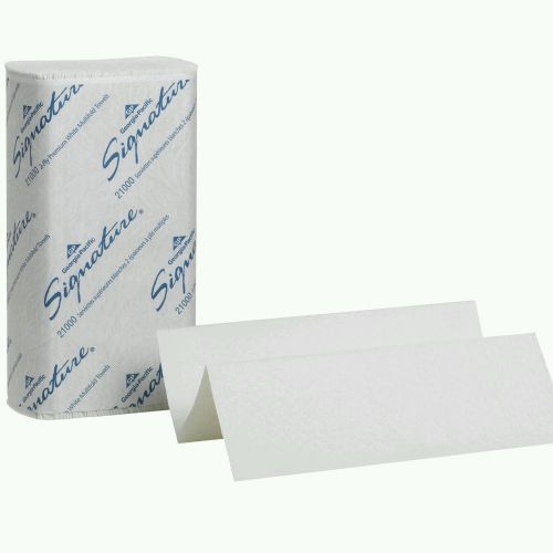 White C-Fold Towels