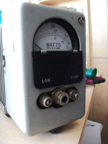 BIRD TERMALINE WATTMETER MODEL 61  30 - 500 MHZ             ( 12-11 )