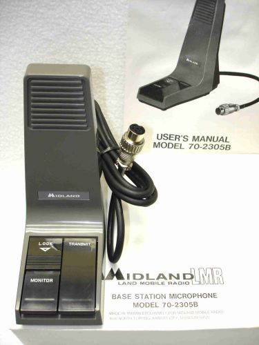 Midland base station microphone 70-2305b for sale