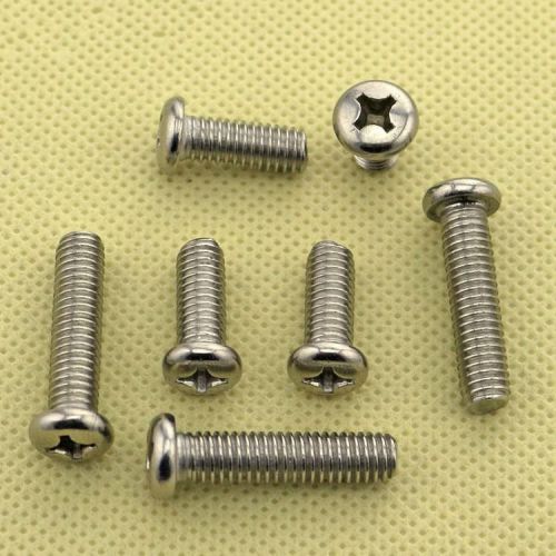 20PCS-100PCS Round Head Tail Self-tapping Screws M5 M6 M8