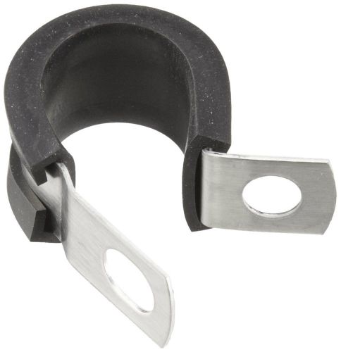 KMC Stampings COL1209AL Aluminum Loop Hose Clamp, EPDM Liner, 3/4&#034; Clamp ID,