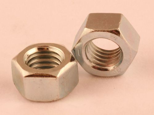 1/4-20  Finished Hex Nut UNC Grade 5 Coarse Thread Zinc    100 Pack